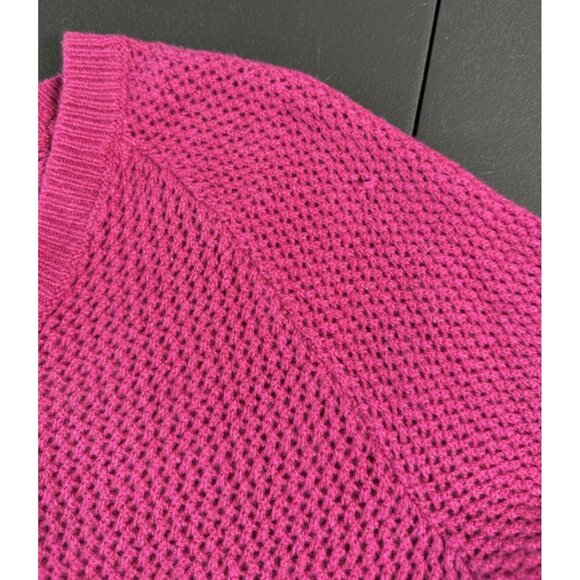 Patagonia Cashmere Wool Crewneck Sweater Women's Small Raspberry - Picture 3 of 8